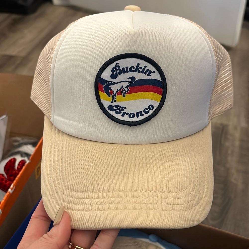 NEW Bronco trucker hat